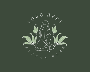 Sustainable - Sensual Woman Skincare logo design