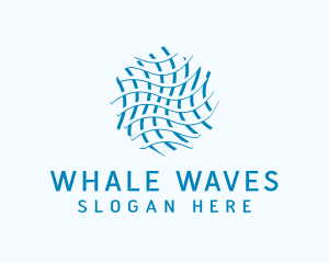 Abstract Modern Waves Startup logo design