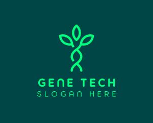 Dna - Biotech DNA Plant logo design