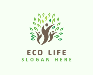 Tree People Sustainability  logo design