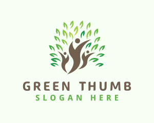 Tree People Sustainability  logo design