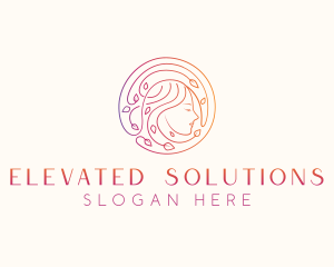 Natural Beauty Cosmetics logo design