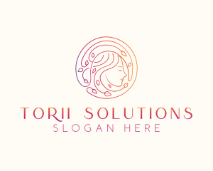 Natural Beauty Cosmetics logo design