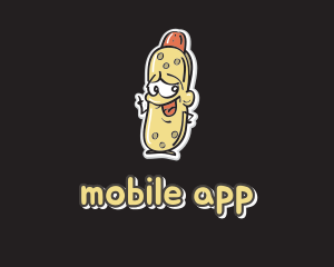 Sausage - Hot Dog Mascot logo design