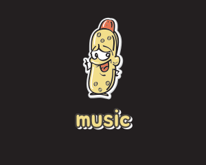 Mascot - Hot Dog Mascot logo design