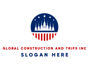 Trip - Empire State Flag logo design