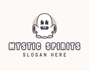 Ghost Halloween Costume logo design