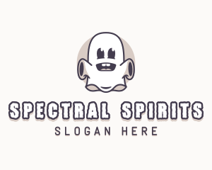 Ghost Halloween Costume logo design