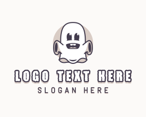 Ghost Halloween Costume Logo