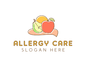 Fruit Food Grocery logo design