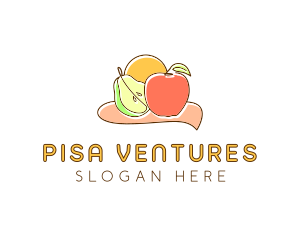 Fruit Food Grocery logo design