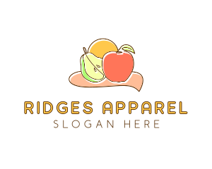 Fruit Food Grocery logo design