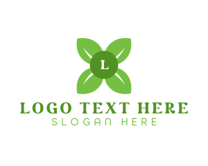 Herb - Natural Flower Petals logo design