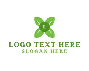 Nature - Natural Flower Petals logo design