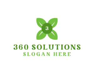 Natural Flower Petals logo design