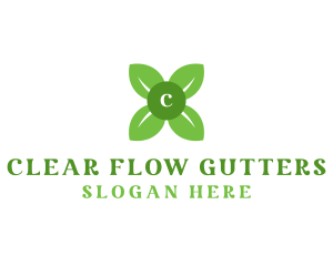 Natural Flower Petals logo design