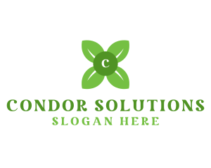 Natural Flower Petals logo design