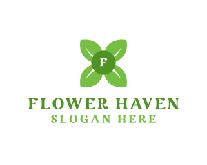 Natural Flower Petals logo design