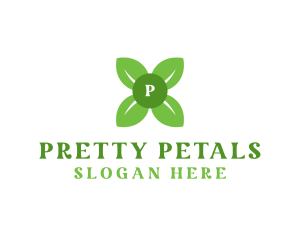 Natural Flower Petals logo design