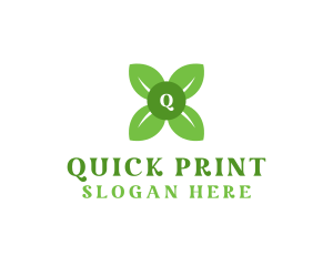 Natural Flower Petals logo design