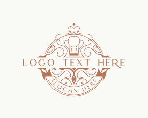 Ornate - Premium Chef Restaurant logo design