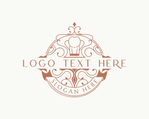 Luxury - Premium Chef Restaurant logo design