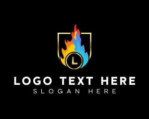 Heat - Heat Cold Thermal logo design