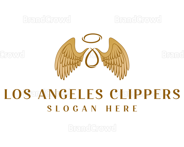 Holy Angel Wings Logo