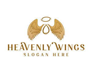 Holy Angel Wings logo design