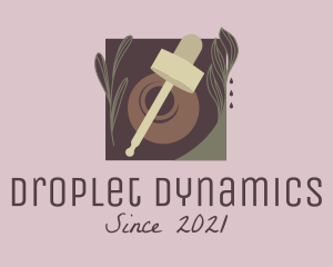 Dropper - Natural Oil Dropper logo design