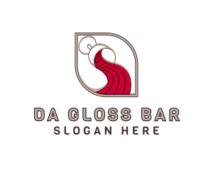 Wine Glass Bar logo design