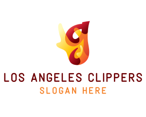 Chili Flaming Letter G Logo