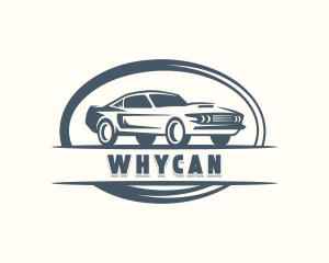 Muscle Car Vehicle Logo