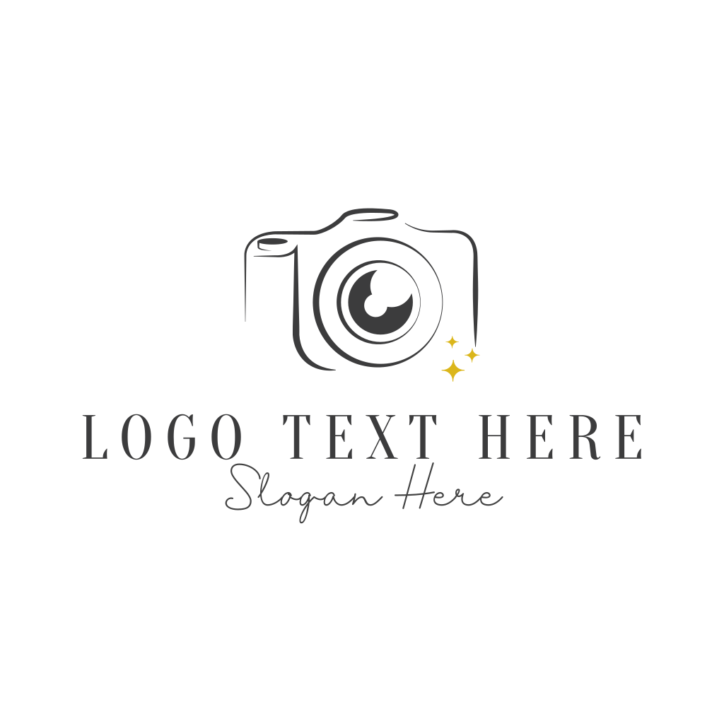 Line Art DSLR Photography Logo | BrandCrowd Logo Maker