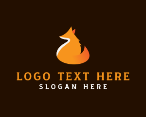 Website - Cute Fox Animal logo design