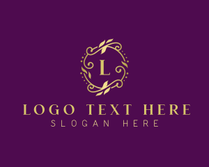 Decoration - Fashion Luxury Flower logo design