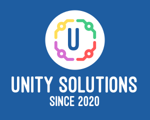 United - Community Organization Lettermark logo design