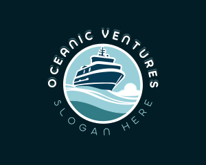 Vessel Shipyard Boat logo design