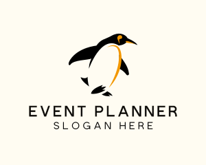 Vet - Emperor Penguin Bird logo design
