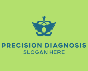 Diagnosis - Medical Healthcare Clinic logo design