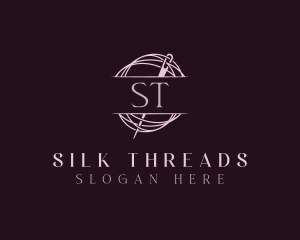 Sew Tailoring Needle logo design