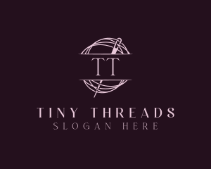 Sew Tailoring Needle logo design