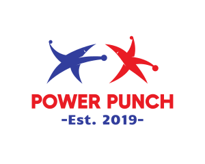 Punch - Star Boxing Sport logo design