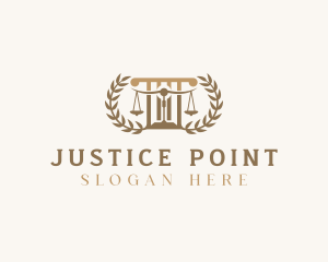 Judiciary - Judiciary Court Law logo design