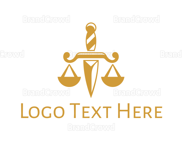 Dagger Law Scale Logo