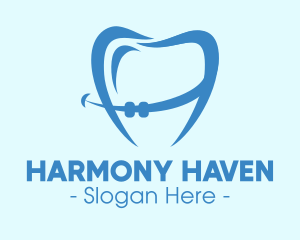 Orthodontist - Orthodontist Dental Tooth Braces logo design