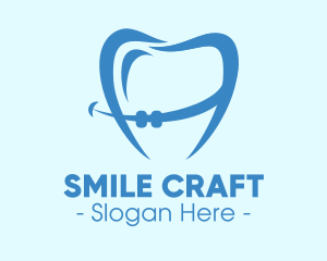 Orthodontist - Orthodontist Dental Tooth Braces logo design