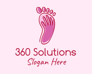 Foot Massage Spa  logo design