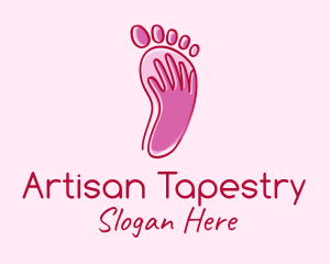 Foot Massage Spa  logo design