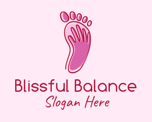 Self Care - Foot Massage Spa logo design